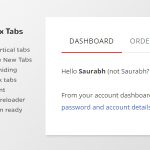 دانلود افزونه وردپرس SS WooCommerce Myaccount Ajax Tabs | پلاگین SS WooCommerce Myaccount Ajax Tabs