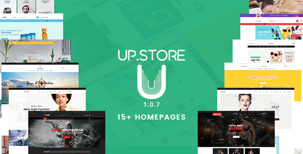 دانلود قالب ووکامرس UpStore - پوسته فروشگاه چند منظوره وردپرس | پوسته UpStore