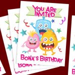 دانلود فونت و وکتور Monster World font & Fun Vector Pack
