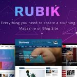 دانلود قالب رباتیک صنعتی وردپرس Robix دانلود قالب وردپرس Rubik - پوسته واکنش گرا وبلاگ و مجله اینترنتی وردپرس