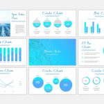 دانلود قالب پاورپوینت Blue Waves | Blue Waves - PowerPoint Template
