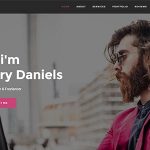 دانلود قالب وردپرس Larry - پوسته تک صفحه ای و شخصی وردپرس