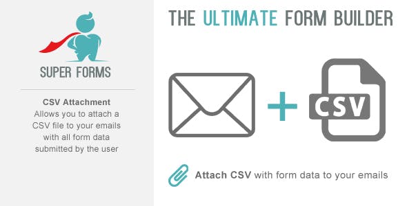 دانلود افزودنی CSV Attachment برای فرم ساز Super Forms وردپرس
