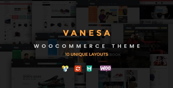 دانلود قالب وردپرس Vanesa - پوسته فروشگاهی حرفه ای و واکنش گرا ووکامرس