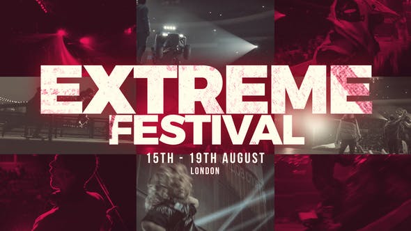 دانلود پروژه افتر افکت Extreme Festival - Action Sport Show