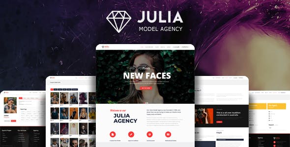 دانلود قالب وردپرس Julia - پوسته واکنش گرا و حرفه ای وردپرس