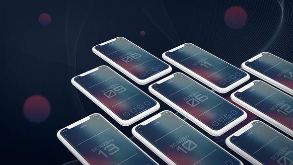 دانلود پروژه افتر افکت Mobile App Promo - UI Prsentation