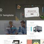 دانلود قالب سایت Mounter - قالب HTML شرکتی و کسب و کار حرفه ای