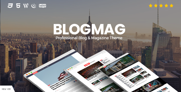 دانلود قالب وردپرس BlogMag - پوسته وبلاگ و مجله آنلاین راست چین وردپرس