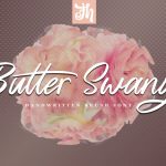 دانلود مجموعه فونت Butter Swany