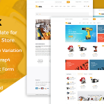 دانلود قالب سایت Jantrik - قالب HTML فروشگاه اینترنتی واکنش گرا