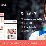 دانلود قالب وردپرس School Time - پوسته تحصیلی واکنش گرا و راست چین وردپرس
