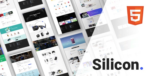 دانلود قالب سایت Silicon - قالب HTML چند منظوره تکنولوژی حرفه ای