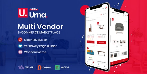 Urna - All-in-one WooCommerce WordPress Theme دانلود قالب وردپرس Urna - پوسته فروشگاهی راست چین و پیشرفته ووکامرس