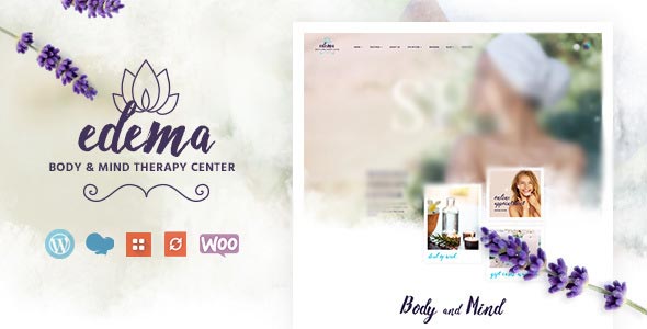 Edema-Wellness-&-Spa-WordPress-Theme دانلود قالب وردپرس Edema - پوسته سالن زیبایی و سلامت وردپرس