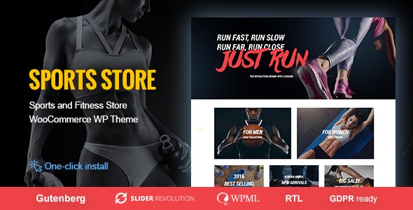 دانلود قالب وردپرس Sports Store - پوسته فروشگاه لوازم ورزشی ووکامرس