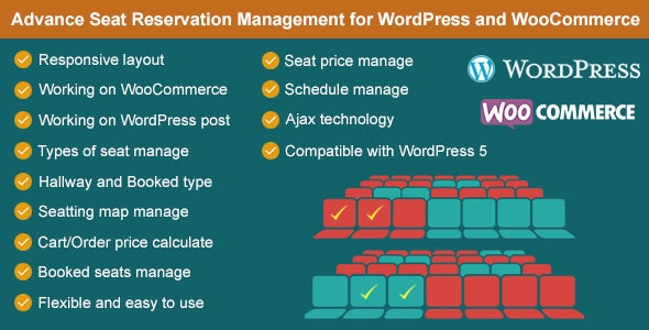 دانلود افزونه ووکامرس Advance Seat Reservation Management