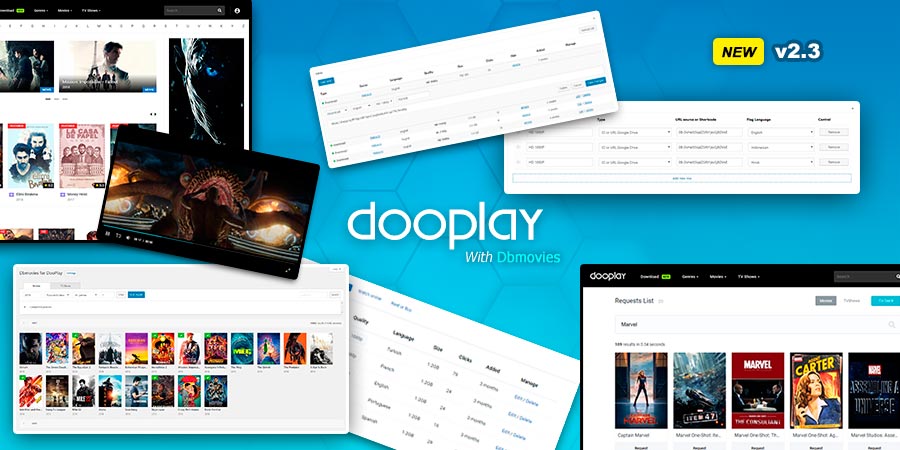 دانلود قالب وردپرس DooPlay - پوسته فیلم و سریال حرفه ای و پیشرفته وردپرس