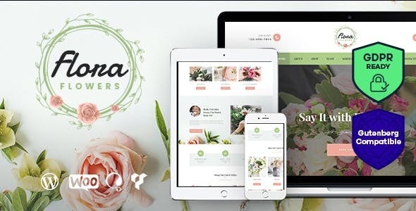 دانلود قالب وردپرس Flowers Boutique - پوسته باغبانی و گلفروشی آنلاین