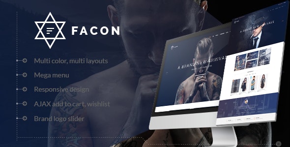 دانلود قالب مجنتو Facon - قالب فروشگاهی پیشرفته و حرفه ای مجنتو