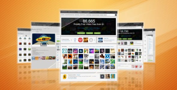 دانلود پروژه افتر افکت Website Review