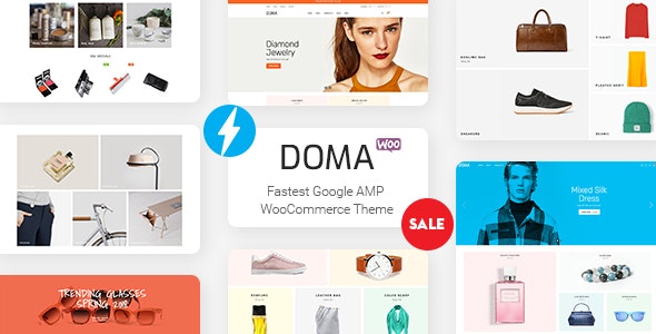 دانلود قالب وردپرس Doma - پوسته فروشگاهی چند منظوره و جذاب ووکامرس