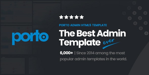 دانلود قالب مدیریت Porto Admin - قالب مدیریت و داشبورد حرفه ای