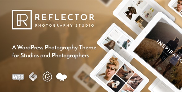 دانلود قالب وردپرس Reflector - پوسته عکاسی و فتوگرافی حرفه ای وردپرس
