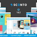 دانلود قالب فروشگاهی Sconto - قالب فروشگاهی واکنش گرا و حرفه ای مجنتو