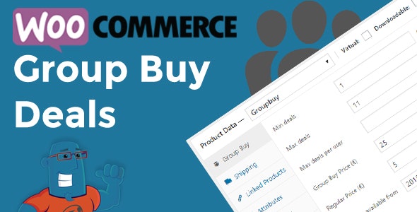 دانلود افزونه ووکامرس WooCommerce Group Buy and Deals