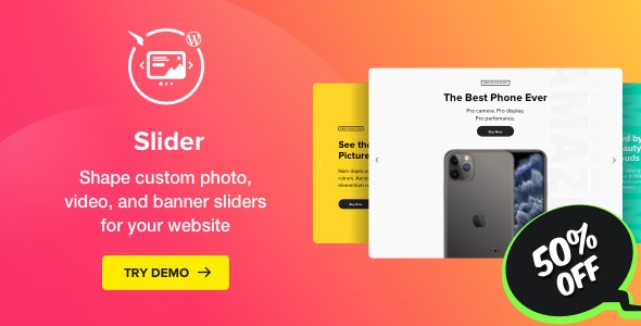 دانلود افزونه وردپرس Slider - اسلایدر متفاوت و مدرن وردپرس