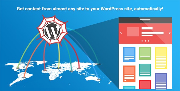 دانلود افزونه وردپرس WP Content Crawler - دریافت خودکار محتوا از منابع متفاوت