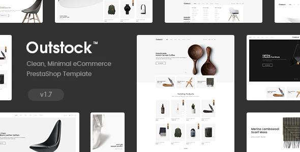 دانلود قالب پرستاشاپ Outstock - قالب فروشگاهی مدرن و حرفه ای پرستاشاپ
