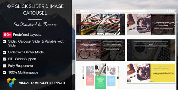 دانلود افزونه وردپرس WP Slick Slider and Image Carousel Pro