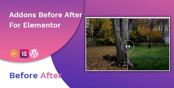 دانلود افزونه وردپرس Before After Image Slider - افزودنی صفحه ساز المنتور