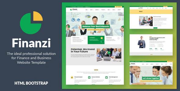 دانلود قالب سایت Corporate – قالب خبرنامه و ایمیل ریسپانسیو HTML دانلود قالب سایت Finanzi - قالب شرکتی و کسب و کار HTML