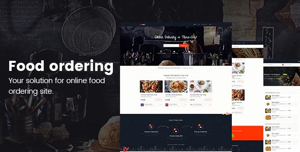 دانلود قالب سایت Foodpicky - قالب دایرکتوری رستوران و فست فود HTML