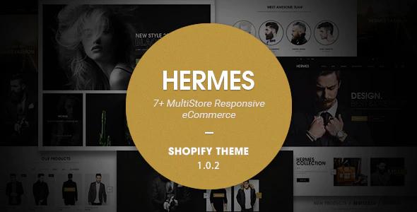 دانلود قالب شاپیفای Hermes - قالب فروشگاهی چند منظوره و حرفه ای