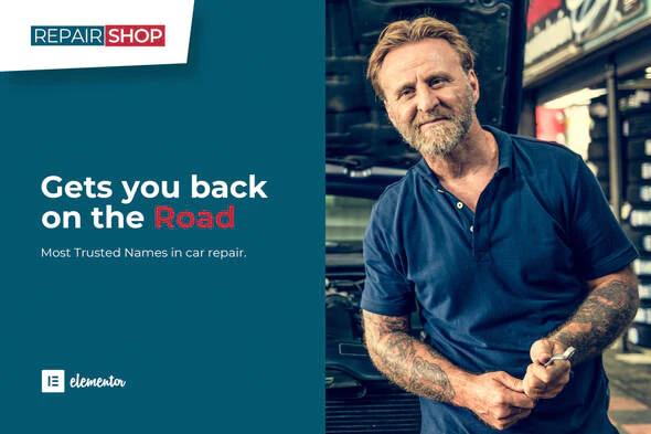 دانلود قالب المنتور Repair Shop - پوسته تعمیرگاه و لوازم یدکی وردپرس