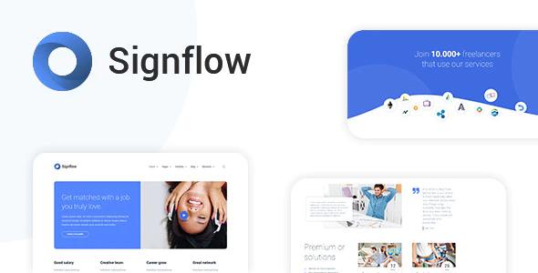 دانلود قالب سایت FlatDash – قالب مدیریت و داشبورد بوت استرپ 4 دانلود قالب سایت Signflow - قالب استارت آپ و تکنولوژی HTML