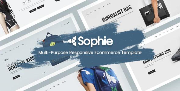 دانلود قالب پرستاشاپ Sophie - قالب فروشگاهی مدرن پرستاشاپ