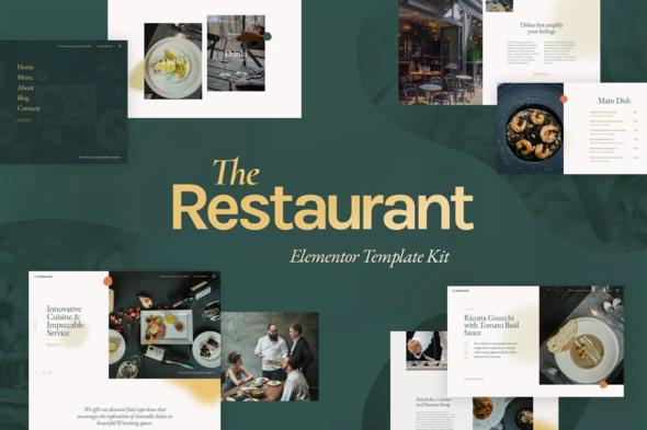 دانلود قالب المنتور The Restaurant - پوسته رستوران حرفه ای وردپرس