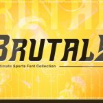 دانلود فونت انگلیسی Brutals - فونت اسپرت و جذاب حرفه ای