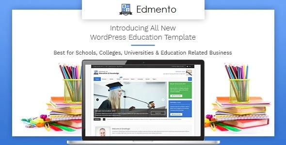 دانلود قالب وردپرس Edmento - پوسته مدرسه و آموزشگاه وردپرس