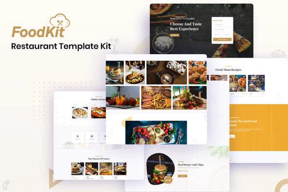 دانلود قالب المنتور FoodKit - پوسته رستوران حرفه ای وردپرس