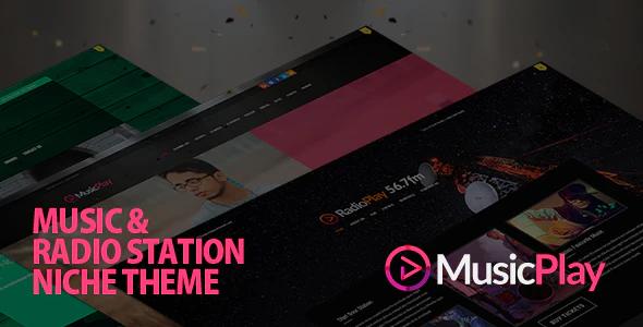 دانلود قالب وردپرس MusicPlay - پوسته موزیک واکنش گرا و حرفه ای وردپرس