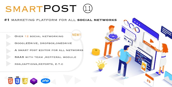 دانلود اسکریپت پیشرفته و حرفه ای Smart Post - نسخه نال شده