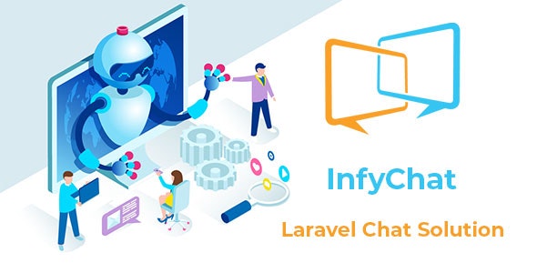 دانلود اسکریپت چت حرفه ای InfyChat - گفتگو شخصی و گروهی Laravel