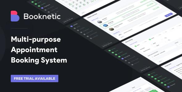 Booknetic - WordPress Appointment Booking and Scheduling system دانلود افزونه وردپرس Booknetic - پلاگین رزرواسیون پیشرفته و جامع وردپرس
