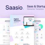 دانلود قالب المنتور Saasio - پوسته استارت آپ و شرکتی وردپرس